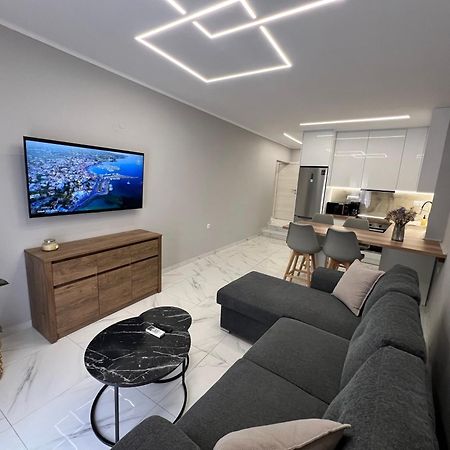 Luxury Apartment In Kavala Bagian luar foto
