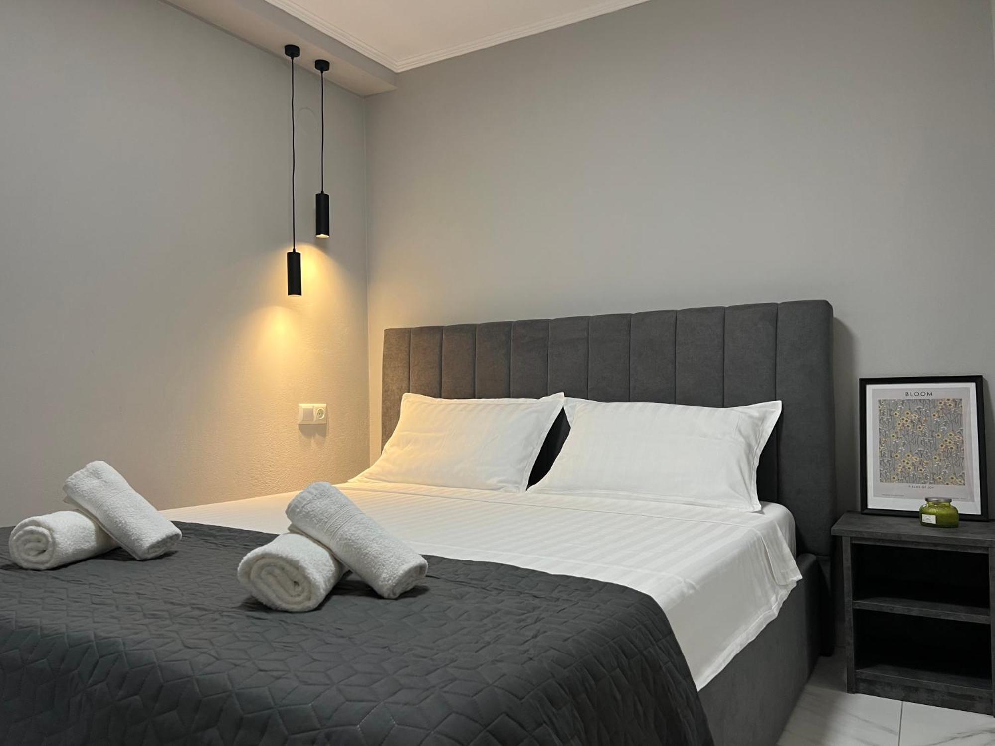 Luxury Apartment In Kavala Bagian luar foto