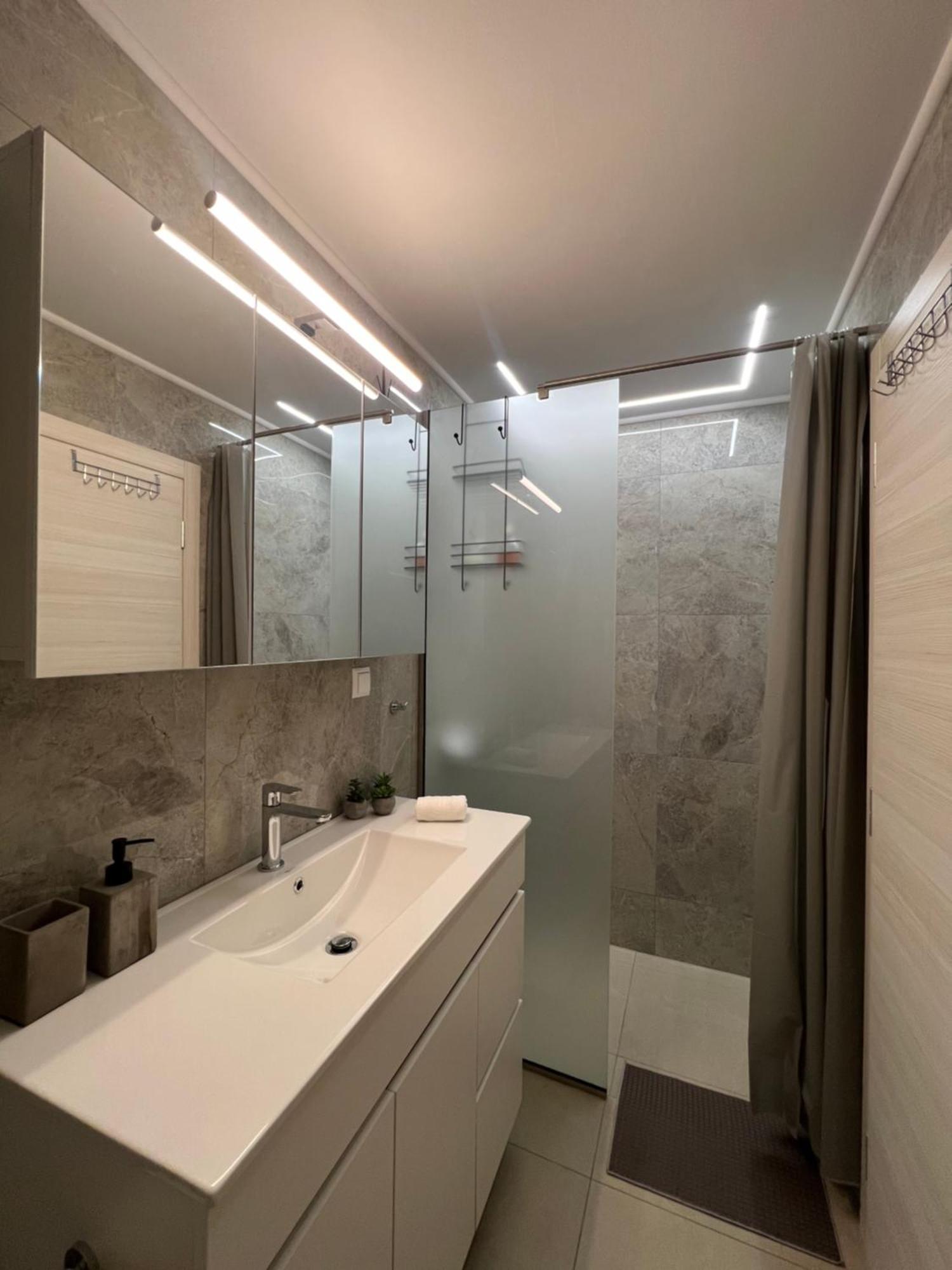 Luxury Apartment In Kavala Bagian luar foto